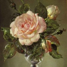 Схема вышивки «Роза»