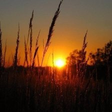 Схема вышивки «Закат»