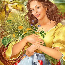 Схема вышивки «букет»