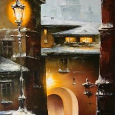 Схема вышивки «Львів»