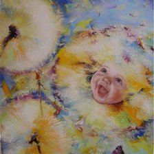 Схема вышивки «малыш»