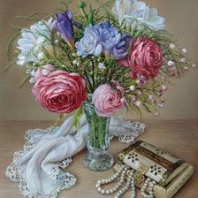 Букет пионов