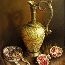 Схема вышивки «Гранат»