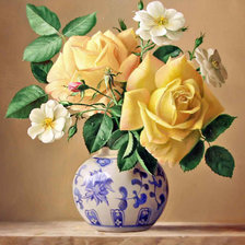 Схема вышивки «букет»