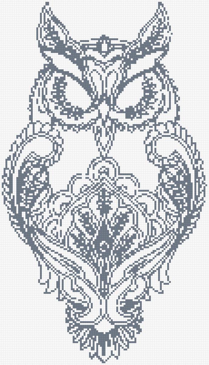 Сова - арт-терапия, сова - предпросмотр