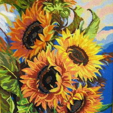 Схема вышивки «СЛЪНЧОГЛЕДИ»