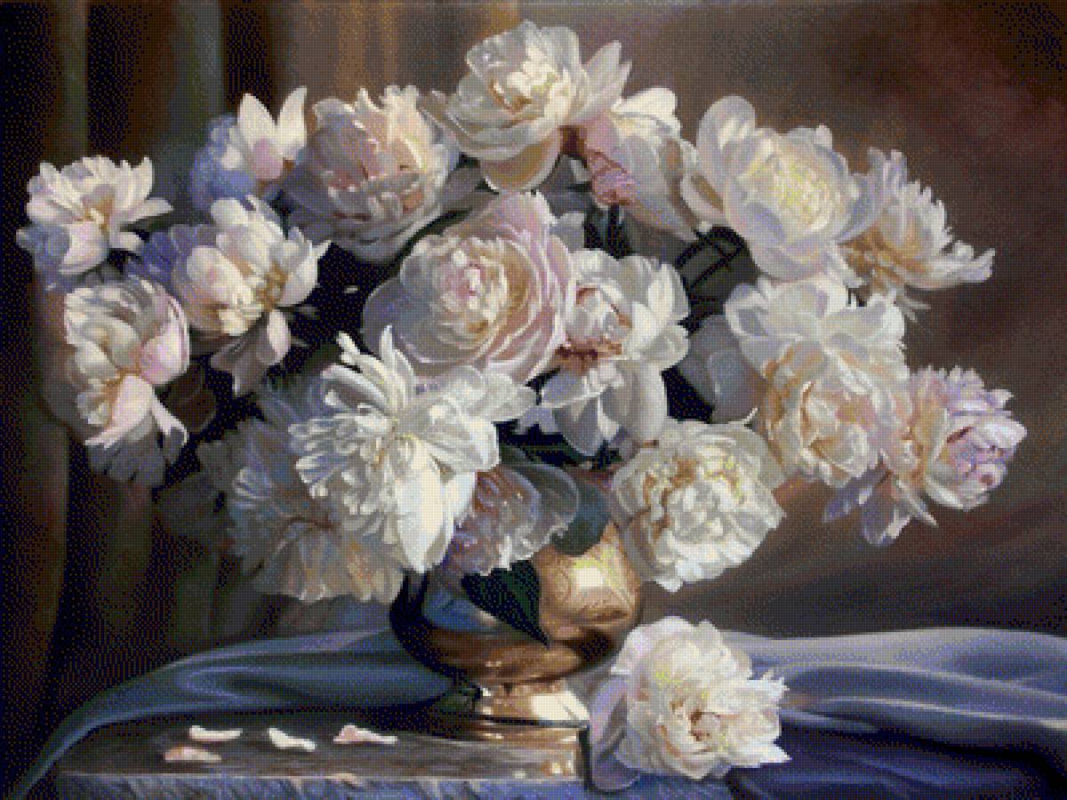 пионы - предпросмотр