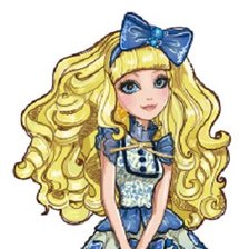 Схема вышивки «Блонди Локс»