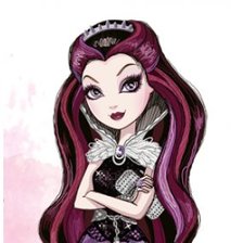 Схема вышивки «Рейвен Квин»