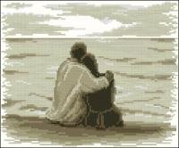 Схема вышивки «парочка»