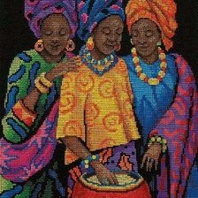 Схема вышивки «mulatki»