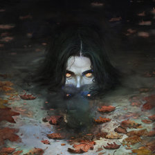 Схема вышивки «в омуте»