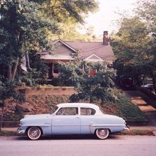 Схема вышивки «рэтро машина»