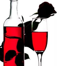 Схема вышивки «Вино»