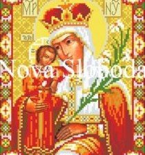 Схема вышивки «икона»