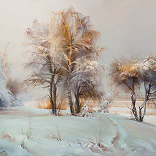 Схема вышивки «Spadł śnieg»