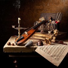 Схема вышивки «Необычный натюрморт»