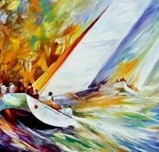 Схема вышивки «БОКОВОЙ  ВЕТЕР»