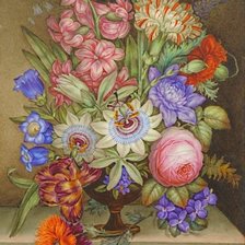 Схема вышивки «натюрморт в старинном стиле»