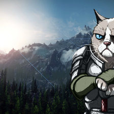 Схема вышивки «Каджит»