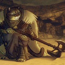 Схема вышивки «Каджит»