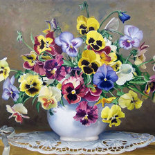 Схема вышивки «Виола»