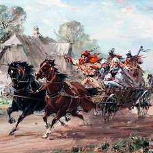 Схема вышивки «Wesele krakowskie»