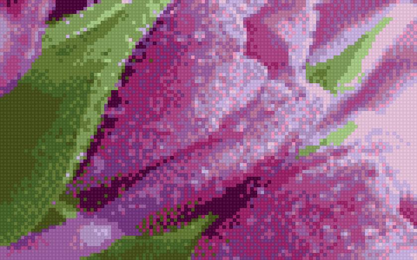 Цветы - фиолетовый, цветы - предпросмотр