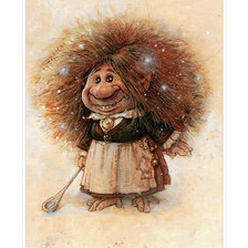 Схема вышивки «гномиха»