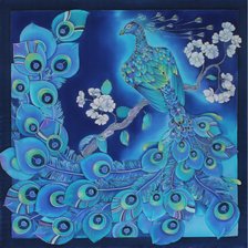 Схема вышивки «сказочная птица»