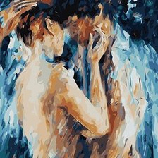 Схема вышивки «Поцелуй»