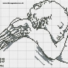 Схема вышивки «Ангелок»