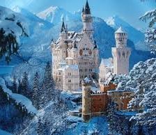 Схема вышивки «замок»