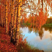 Схема вышивки «осень»