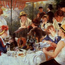 Схема вышивки «Śniadanie wioślarzy»