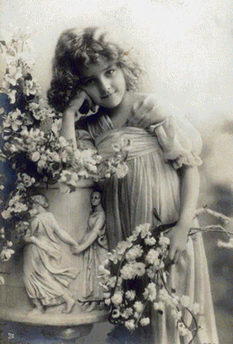 мода начала 20 века - девочка, ретро, ребенок, мода - предпросмотр