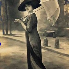 Схема вышивки «мода начала 20 века»