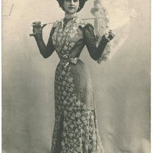 Схема вышивки «мода начала 20 века»