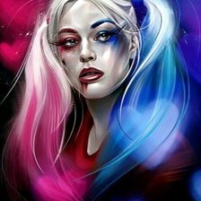 Схема вышивки «HARLEY QUINN»