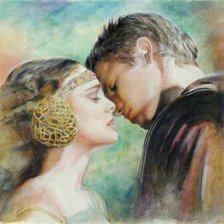 Схема вышивки «PADME & SKYWALKER (киров)»