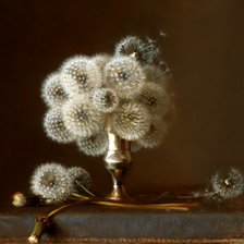 Схема вышивки «Одуванчики»