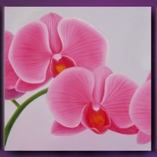 Схема вышивки «Орхидея. Триптих.»