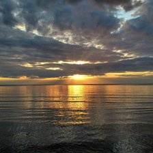 Схема вышивки «Закат»