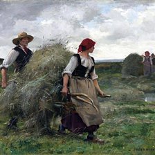 Схема вышивки «sianokosy»