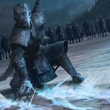 Схема вышивки «Король ночи»