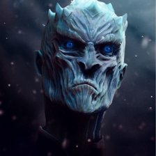 Схема вышивки «Король ночи»