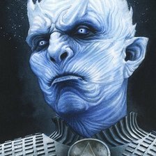 Схема вышивки «Король ночи»