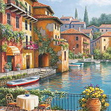 Схема вышивки «Италия»