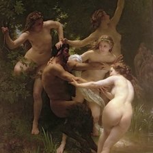 Схема вышивки «Nimfy i satyr»