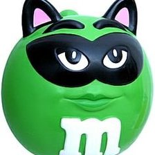 Схема вышивки «M&Ms в маске»